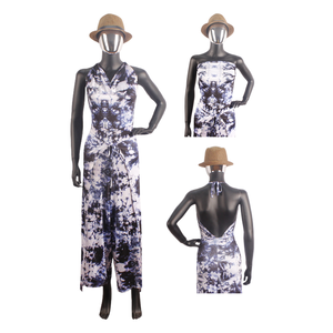 Printed Long Sexy Sarong Dress Kaftan