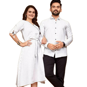 Pure Cotton Pattern Weaving Embroidery Tunic