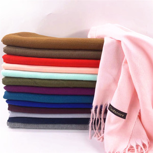 Wholesale Cashmere Headscarf Fashion Hijab Pure Beautiful Scarf Women