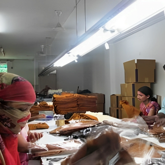 Export packing department KK Fashion Exports