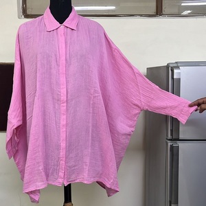 Cotton Gauze Hand Embroidery Tunic