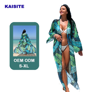 Turkish Kaftans Long Swimsuit Cover up